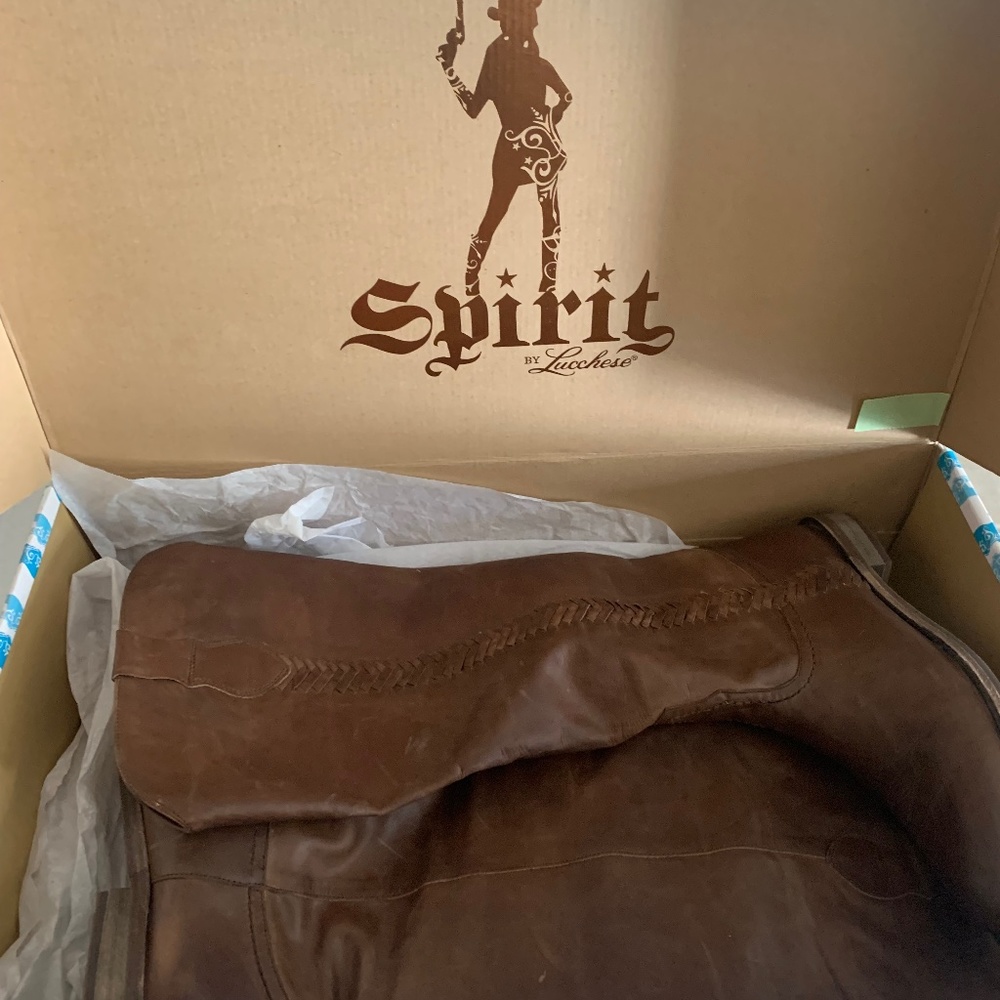 Woman’s Spirit by Lucchese Chelsea Tall Riding Boots Womans Size 8
